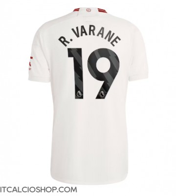 Manchester United Raphael Varane #19 Terza Maglia 2023-24 Manica Corta